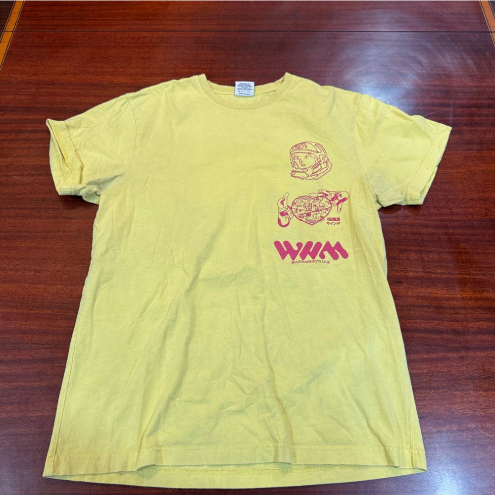Billionaire Boys Club Bright Yellow T-Shirt